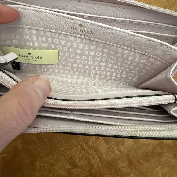 Kate Spade Black and Pink Polka Dot Wellesley Handbag and Neda Wallet Set - Picture 13 of 16